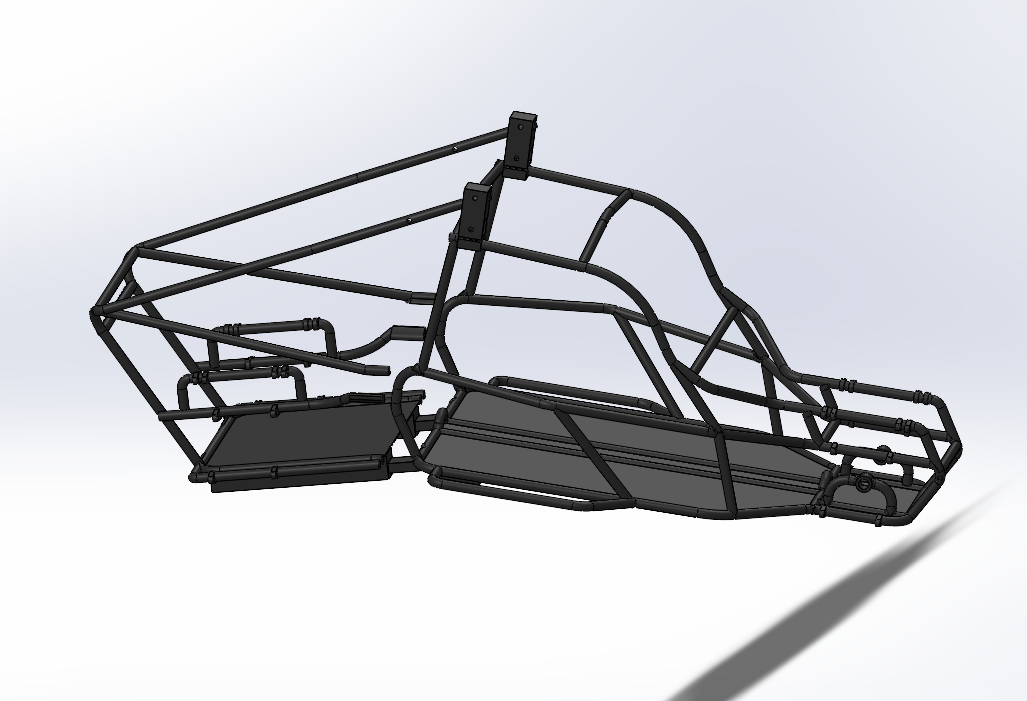 Buggy Spaceframe CAD model
