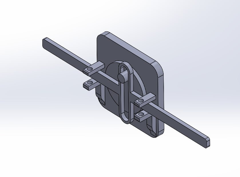 Scotch Yoke CAD angle 2