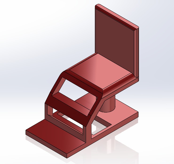 Steel Rigid Chair