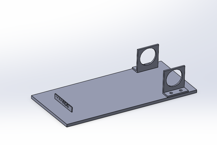 SolidWorks CAD design assembly